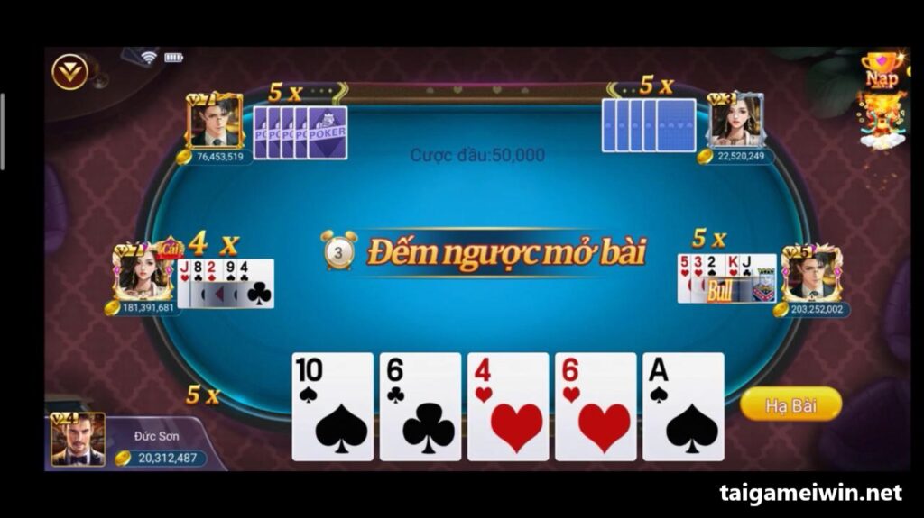 game Poker Bull, cách chơi game Poker Bull, game Poker Bull IWIN