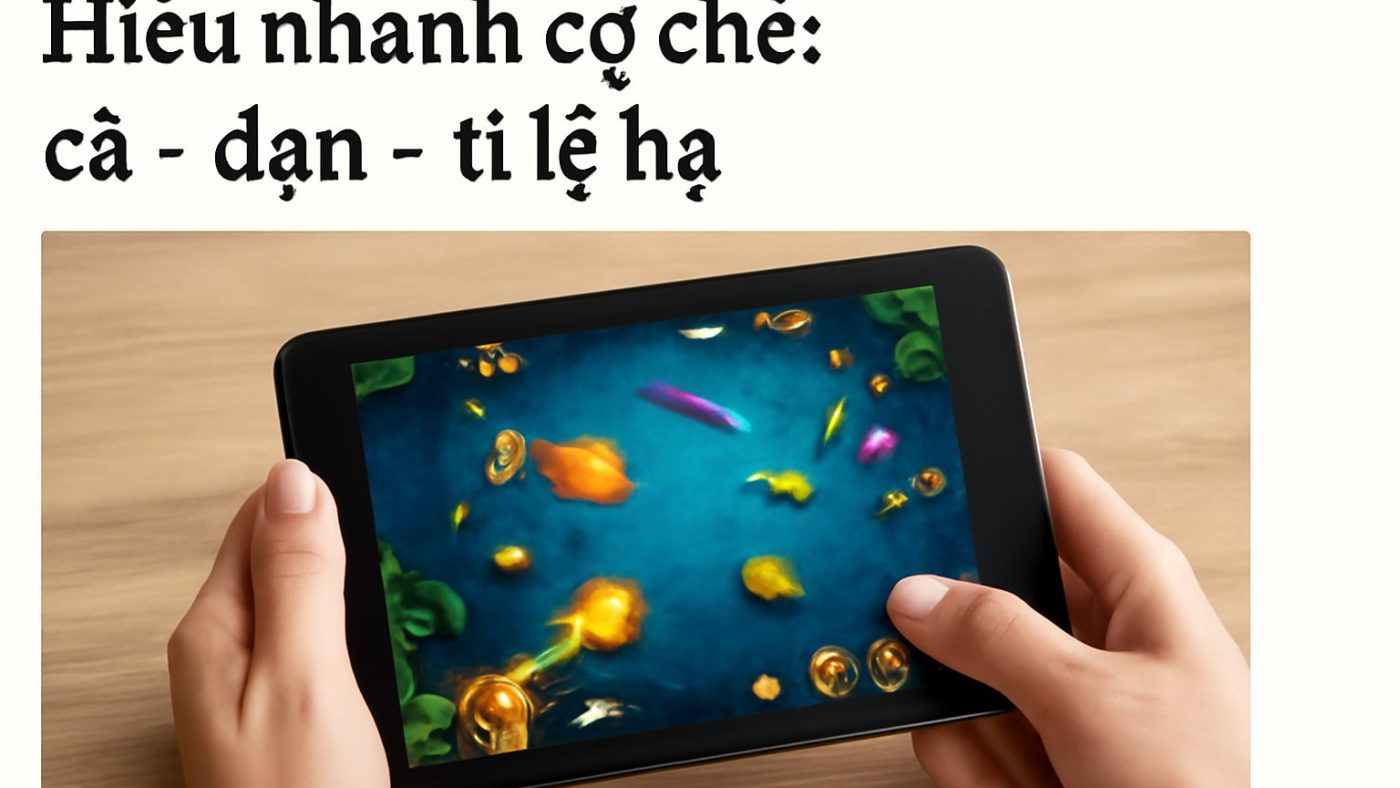 Minh họa: Hiểu nhanh cơ chế: cá – đạn – tỉ lệ hạ