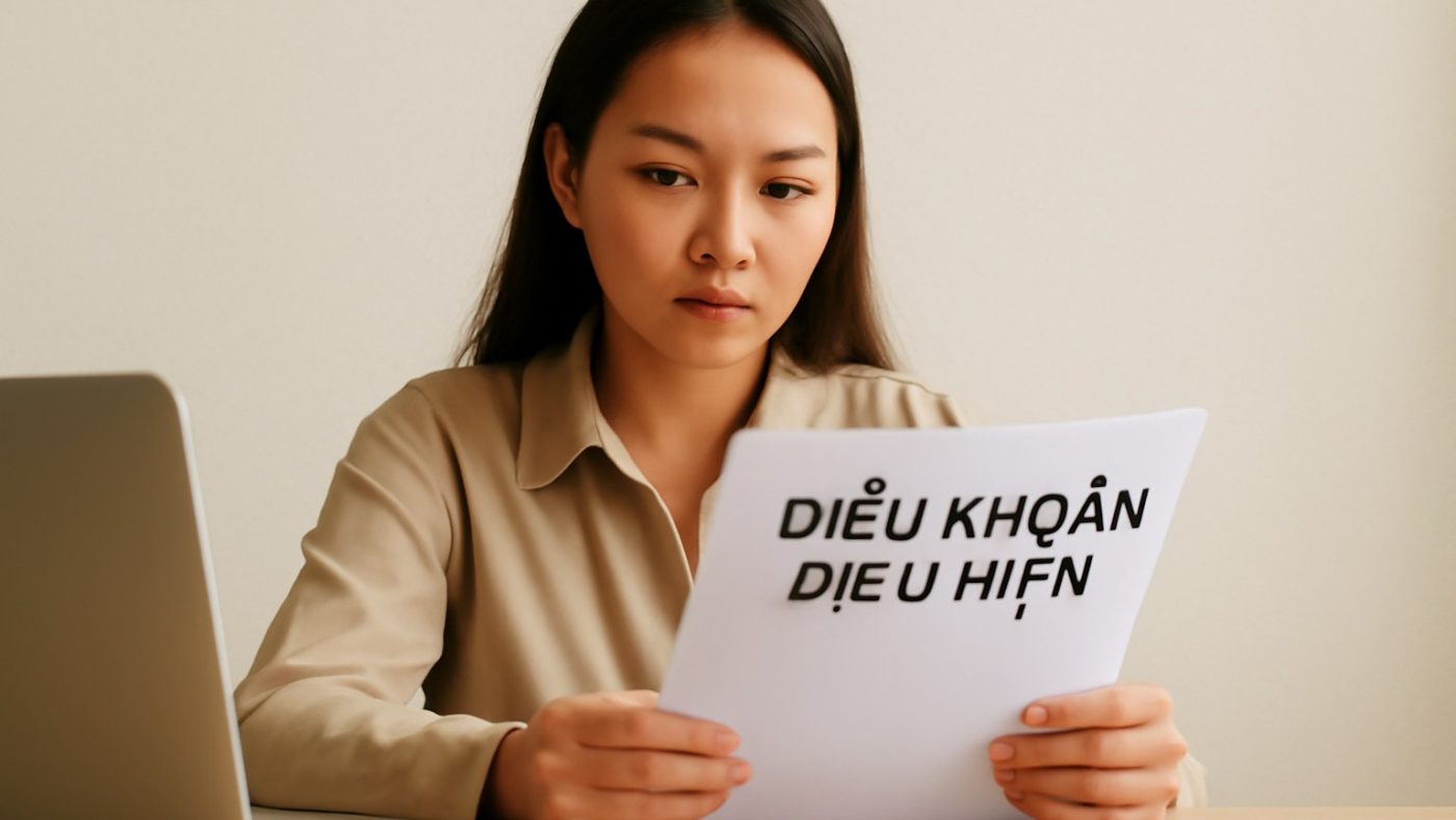Minh họa: Điều khoản điều kiện là gì và vì sao cần đọc?