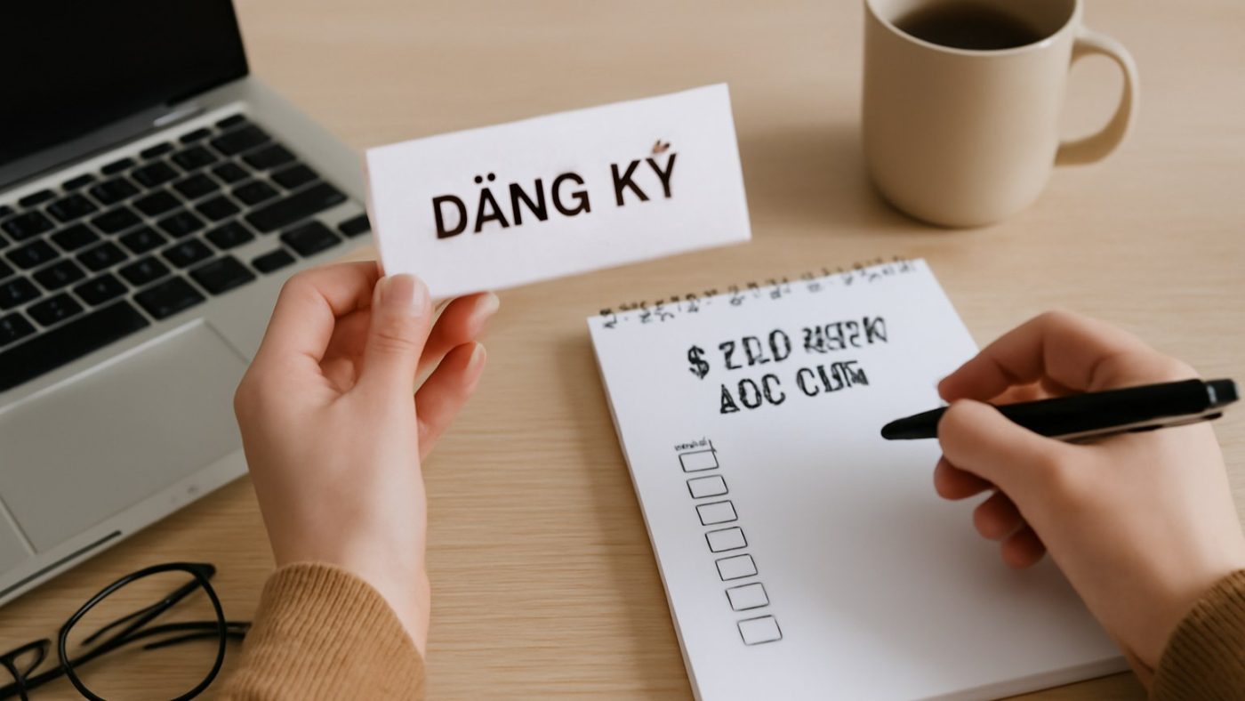 Minh họa: Chuẩn bị trước khi đăng ký: 5 thứ nên có sẵn