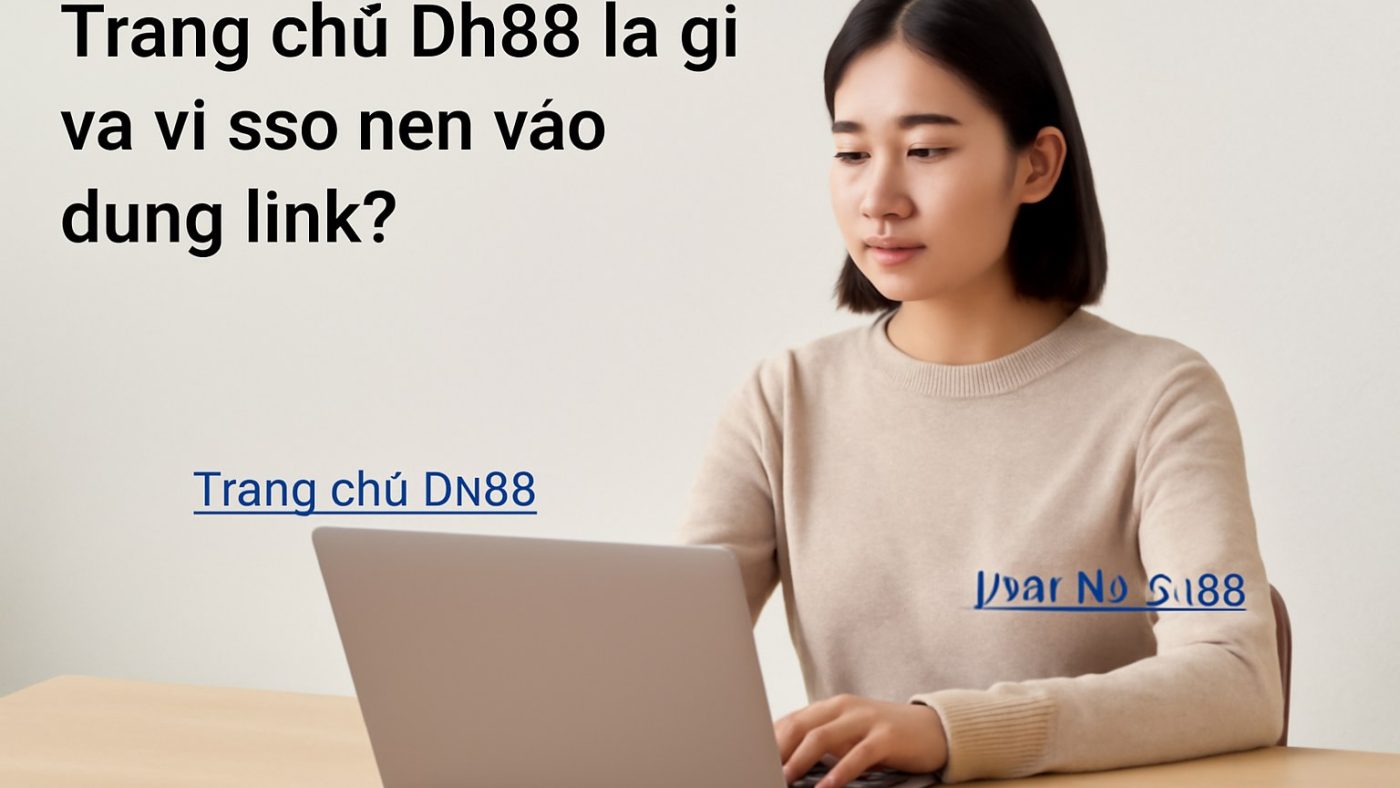 Minh họa: Trang chủ Dn88 là gì và vì sao nên vào đúng link?