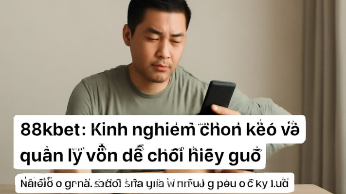 88kbet: Kinh nghiệm chọn kèo và quản lý vốn để chơi hiệu quả
