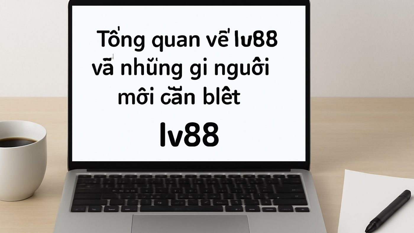 Tổng quan về lv88 và những gì người mới cần biết Minh họa: Tổng quan về lv88 và những gì người mới cần biết