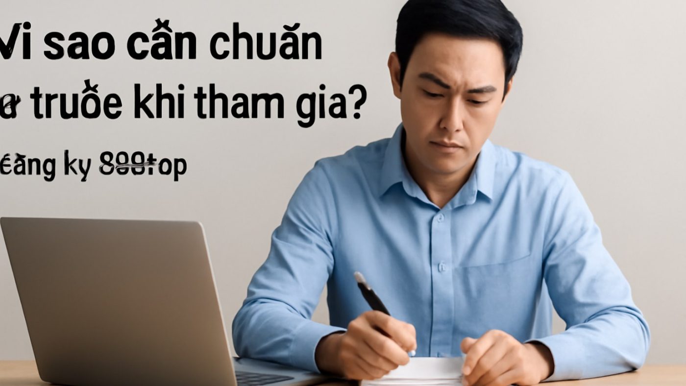 Minh họa: Vì sao cần chuẩn bị trước khi tham gia?